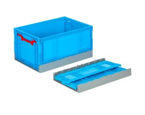 KX-4629 PLASTİK KATLANIR KAPALI KASA 400x600x290 mm