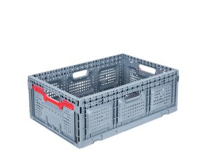 PG-6422 PLASTİK KATLANIR DELİKLİ KASA 400x600x219 mm