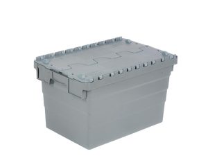 HP-6435-MK PLASTİK KONİK KAPAKLI KASA 400x600x350 mm