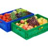 KTY-6418 PLASTİK KATLANIR DELİKLİ KASA 400x600x177 mm - Görsel 2